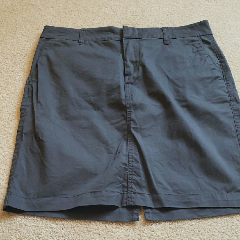 Gray Casual Shorts